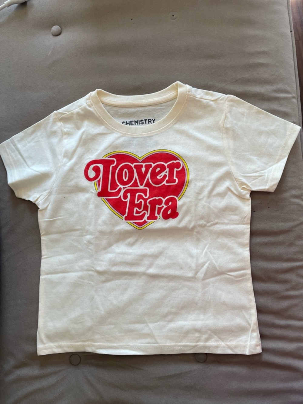 "Lover Era" Cream Graphic Tee